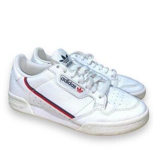 Adidas sneakers retro size 12 white red low top Men’s Unisex